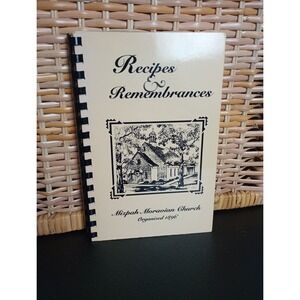 Vintage‎ Mizpah Moravian Church Cookbook Rural Hall, NC 1994 (Read)